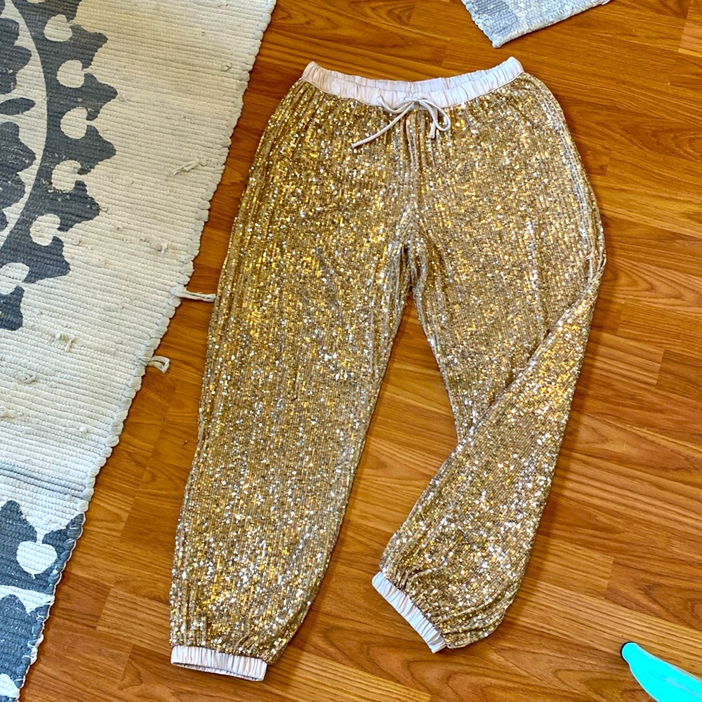 Victoria’s Secret sequin joggers size medium